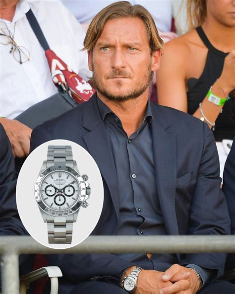 valore dei rolex di totti|francesco totti moglie.